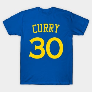 Curry Jersey Number T-Shirt